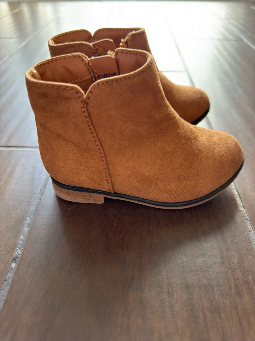 Cat & Jack Kids Tan Ankle Boots